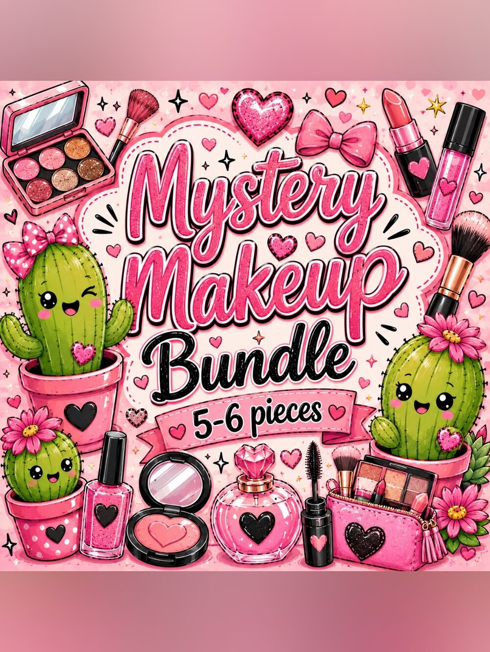 🌵 Mystery Makeup Bundle 5-6 Pieces!